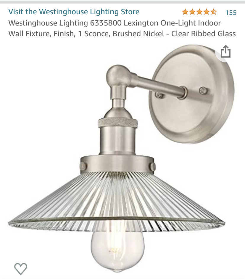 The 2step Amazon wall sconce glowup that transformed my kitchen