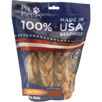 Pet Factory Braided Beefhide Sticks | Amazon