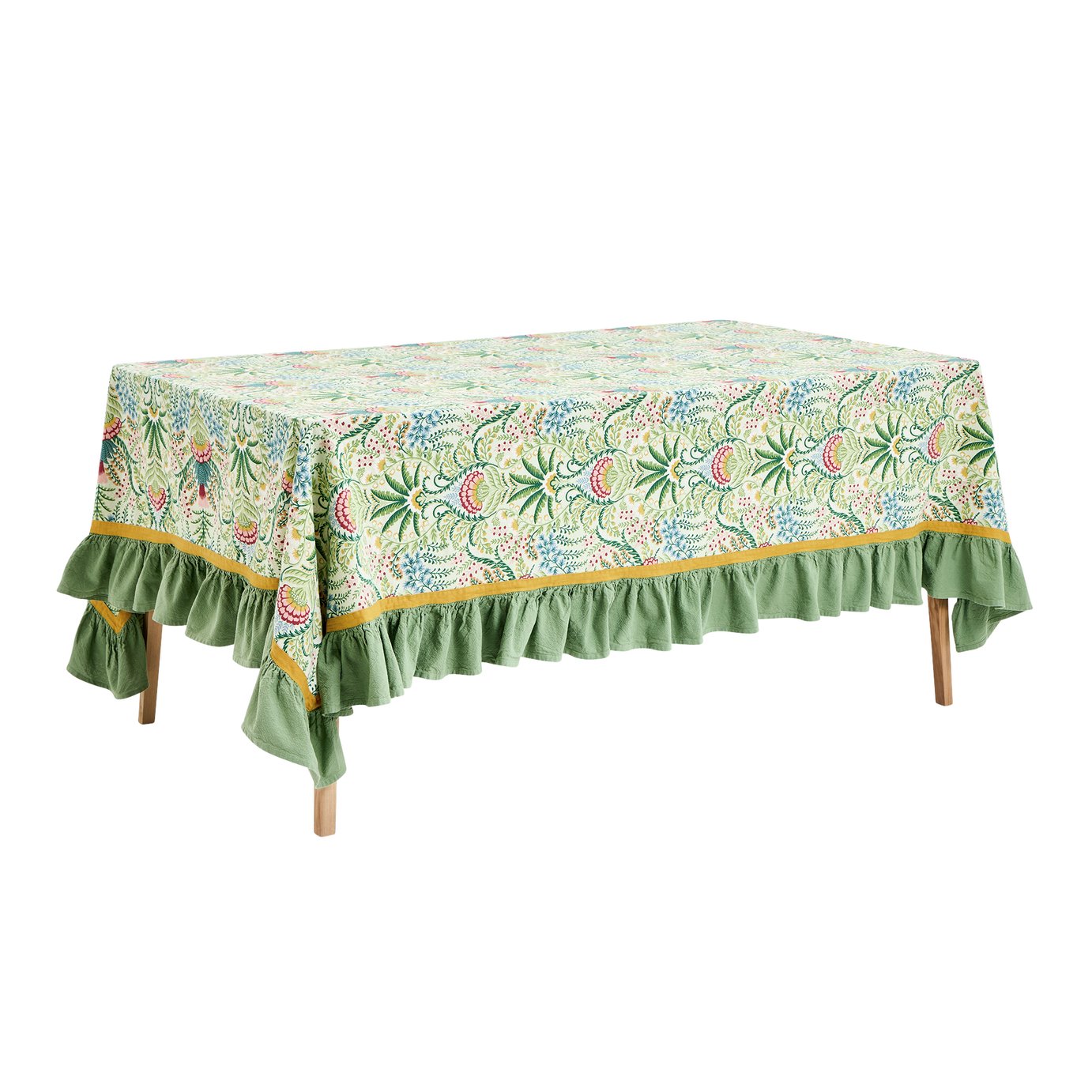 Habitat X Sanderson &amp;amp; National Trust Table Cloth - Green