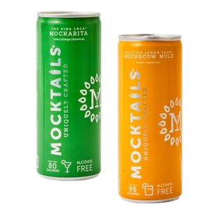 Mocktails variety pack, including 3x Mockarita, 3x Mockscow Mule