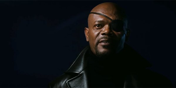 Nick Fury in Iron Man&#039;s post-credits scene