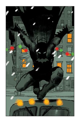 Batman: The Long Halloween - The Last Halloween interior art by Mark Chiarello