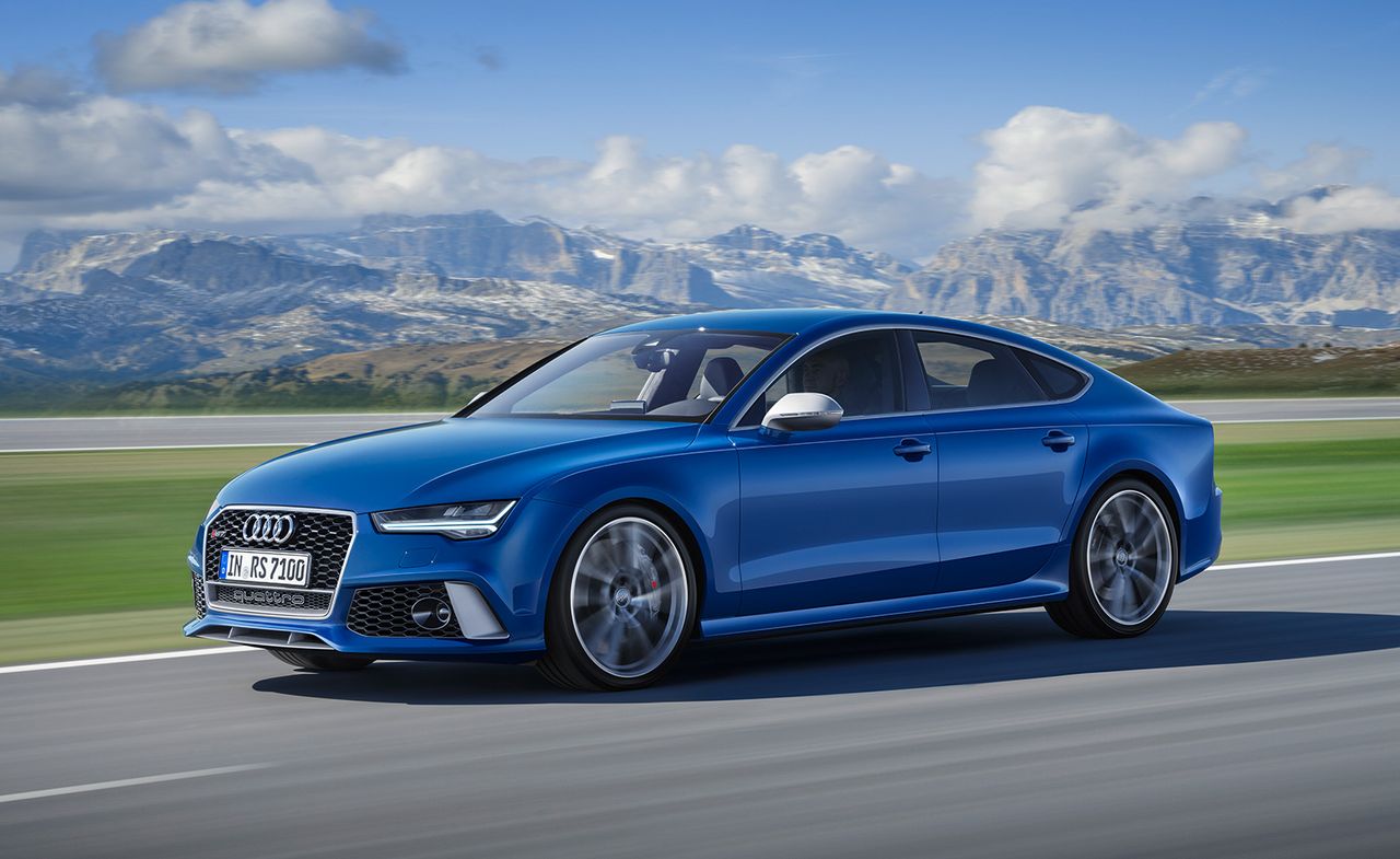 Audi’s RS7 Sportback the classic V8 engine