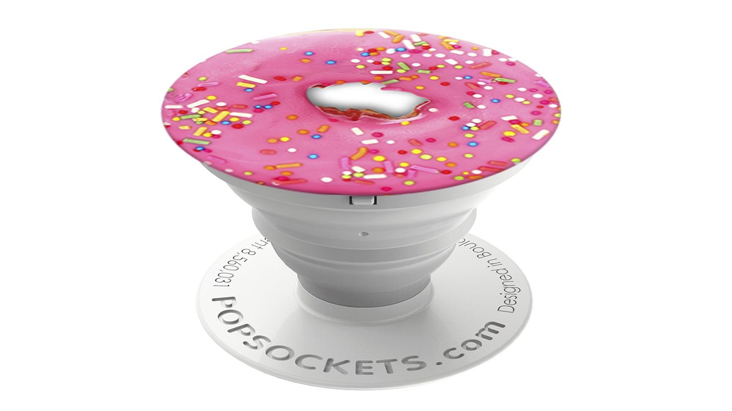 Vaaleanpunainen donitsi pop socket