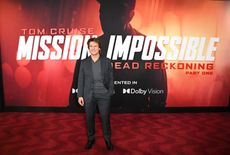 Tom Cruise at the premiere of "Mission: Impossible - Dead Reckoning Part One"