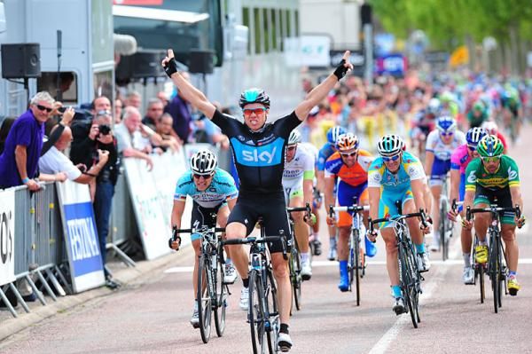 Edvald Boasson Hagen (Team Sky) wins stage 3
