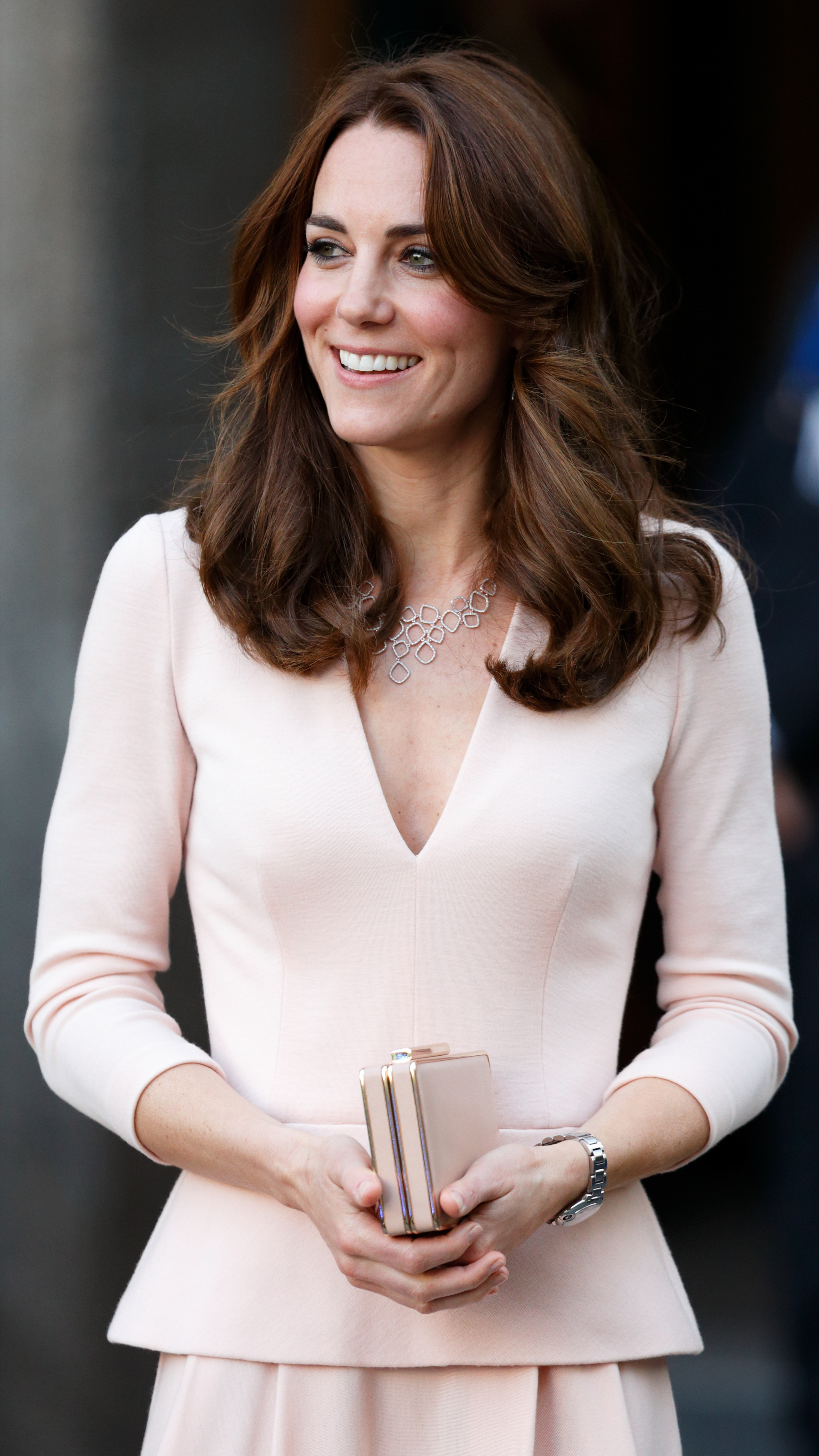Catherine, Princess of Wales visits the 'Vogue 100: A Century of Style' exhibition at the National Portrait Gallery on May 4, 2016