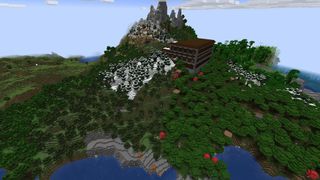 Minecraft seed location screenshots