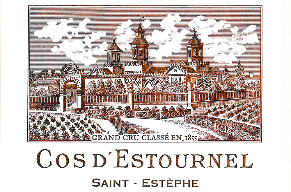 Chateau Cos d'Estournel label
