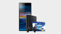Sony Xperia 10 64GB mobile phone + 100GB of data + PS4 500GB Fortnite bundle + extra DualShock 4 controller + 12 months PS Plus | just £24 per month from Virgin