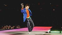 Harry Styles performs on stage during his Together, Together Tour at Johan Cruijff Arena on May 17, 2026 in Amsterdam, Netherlands.