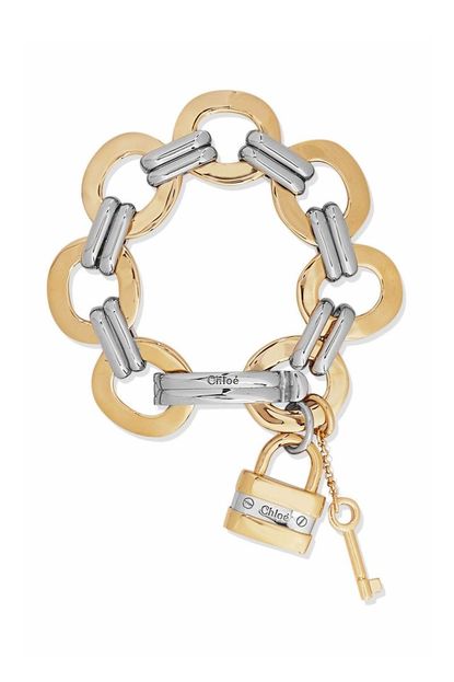 Chloé Colleen Gold and Silver Bracelet