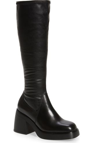 Brooke Knee High Platform Boot