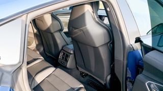 Audi e-tron GT back seat interior