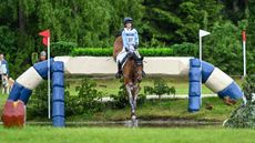 Pictured Ros Canter and Izilot DHI in the cross-country phase at Luhmuhlen Horse Trials in 2024.
