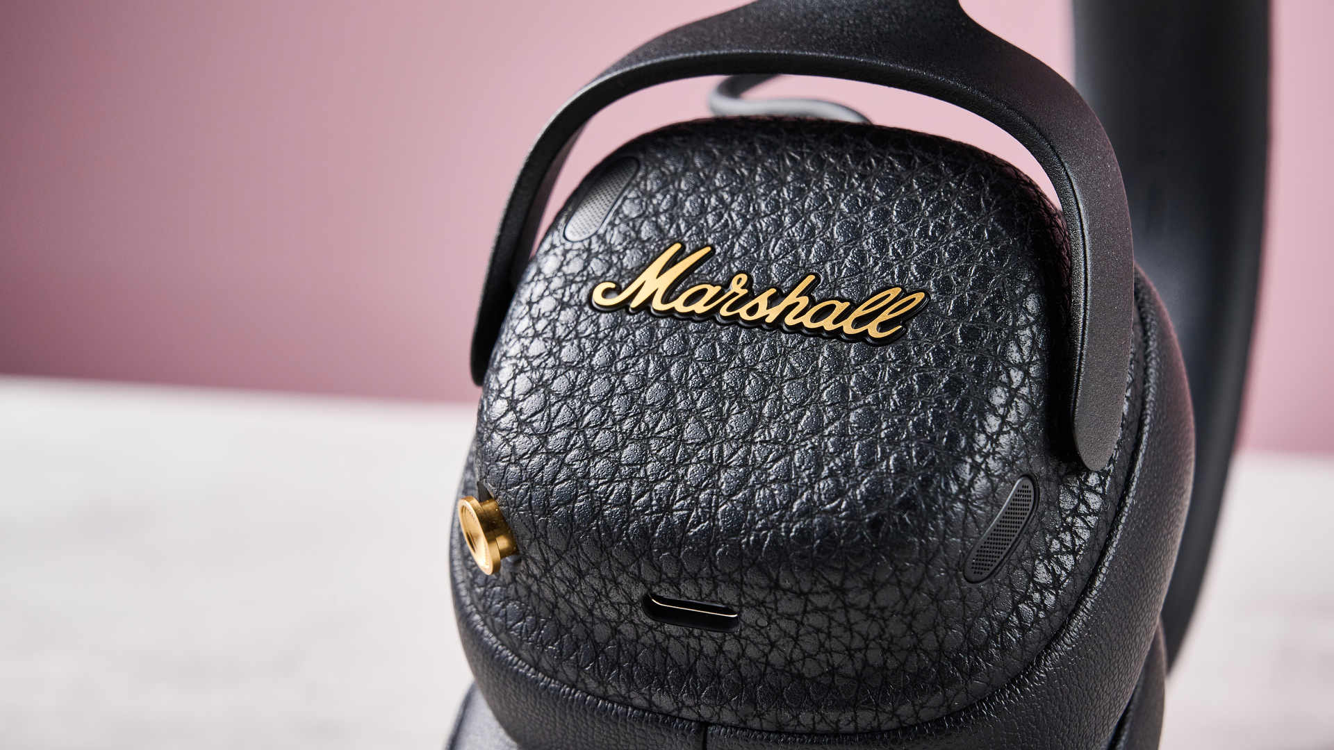 Marshall logo on the Marshall Milton ANC