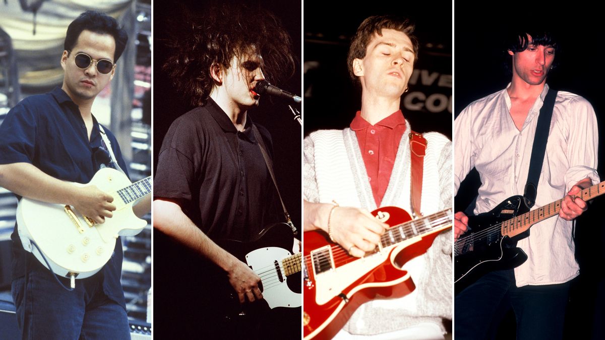 Joey Santiago, Robert Smith, Johnny Marr and Peter Buck