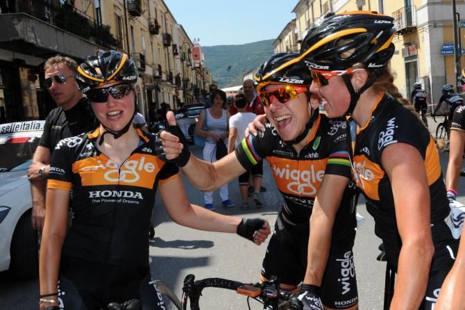 The Wiggle Honda team was pleased with their stage win