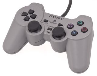 Playstation Original Controller Dualshock With Thumbsticks