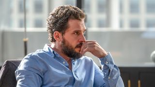 Kit Harington in "Industry" on HBO.