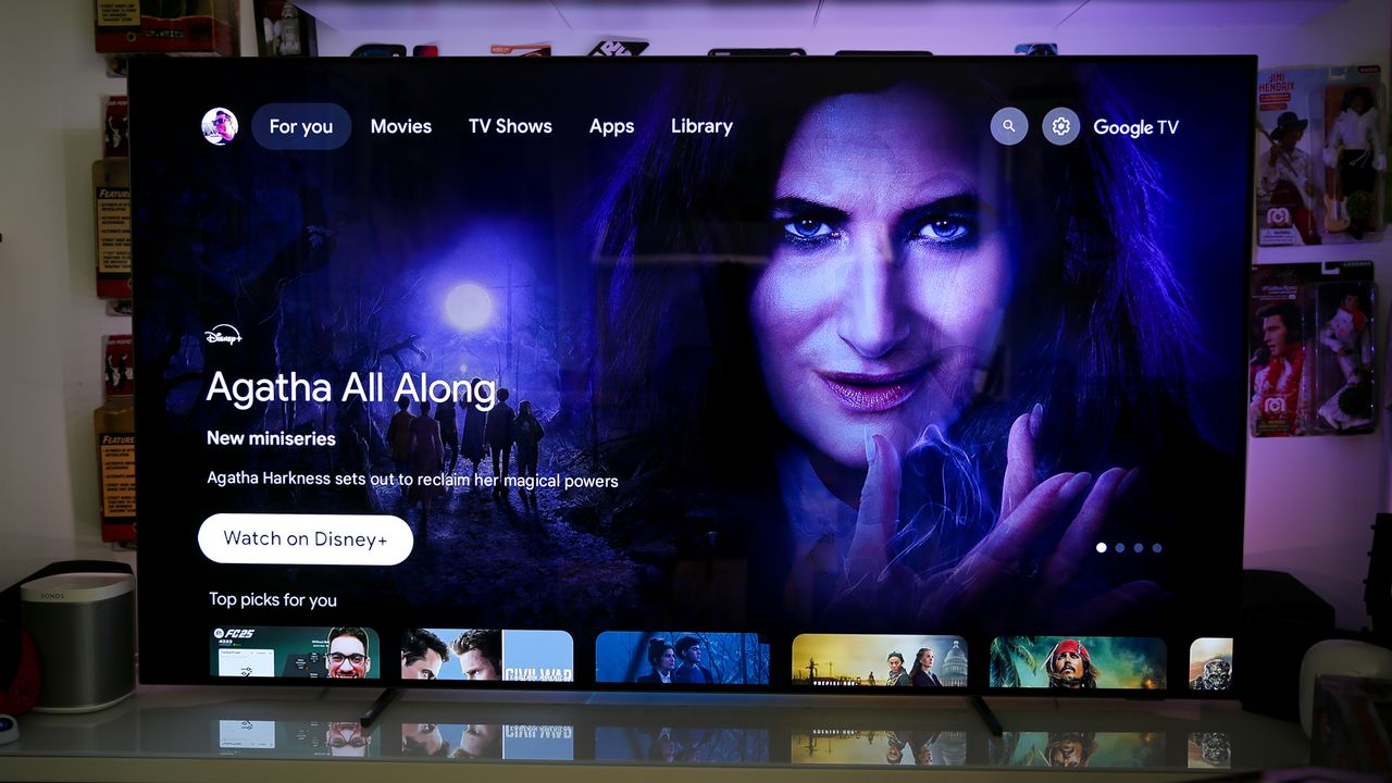 Google TV Streamer review shot