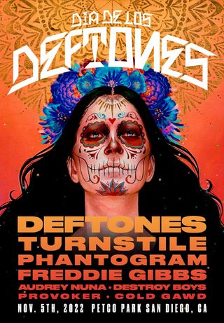 Deftones Dia De Los Deftones poster