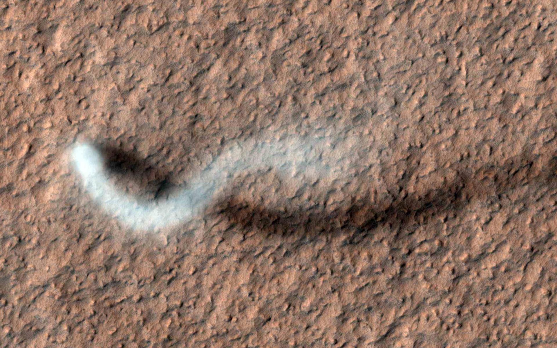 The Serpent Dust Devil of Mars