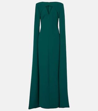 Sarita Cutout Crêpe Gown