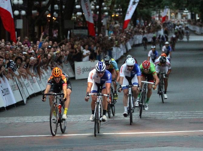 Luke Keough edges Ryan Anderson to win the Gastown GP