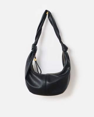 Oliver Bonas, Callie Black Slouch Sling Bag | Oliver Bonas