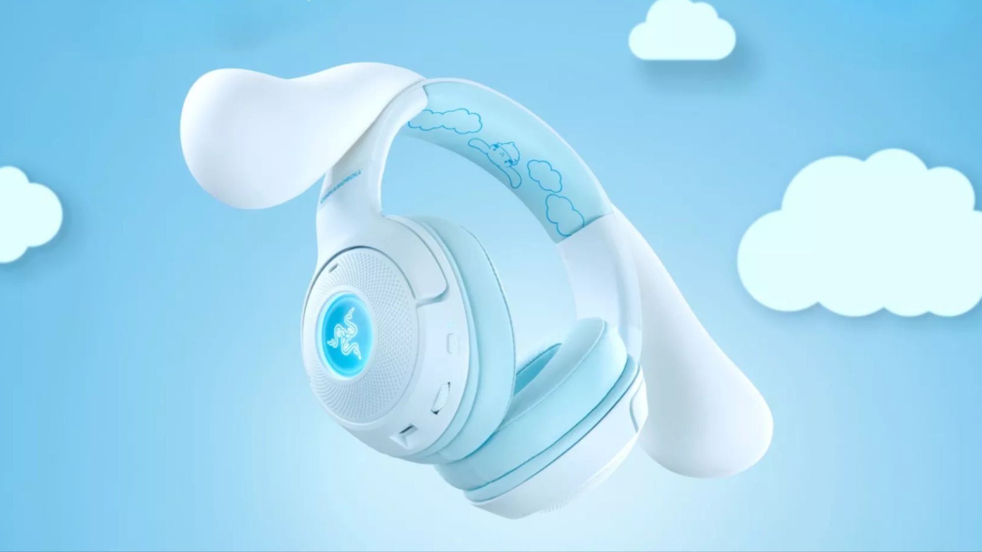 Razer's new Cinnamoroll headphones feature adorable floppy…