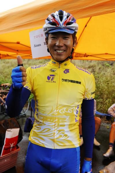 Race leader Shinpei Fukuda (Aisan Racing Team)