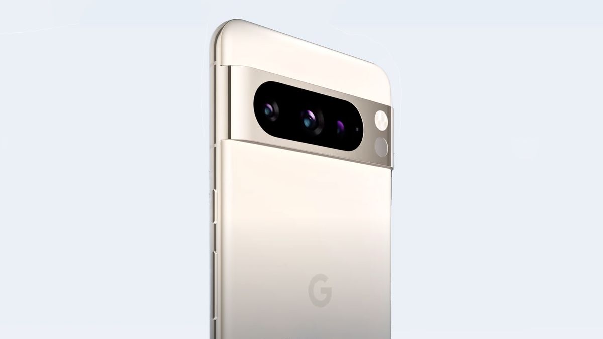 Google Pixel 8 Pro photo showing cameras 