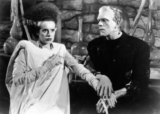 Bride of Frankenstein, USA 1935, aka: Frankensteins Braut, Regie: James Whale, Darsteller: Boris Karloff, Elsa Lanchester