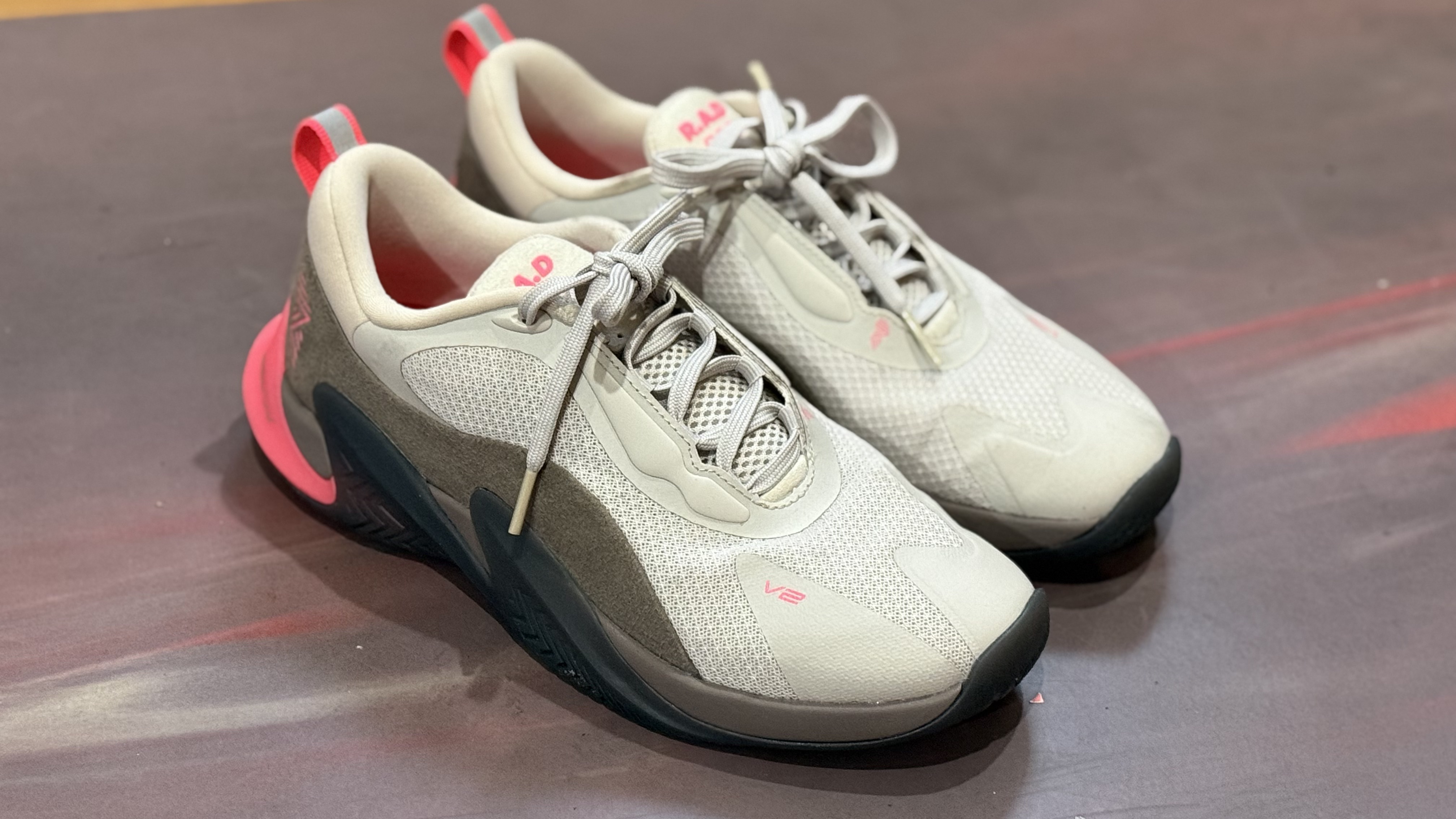 R.A.D One V2 on an exercise mat