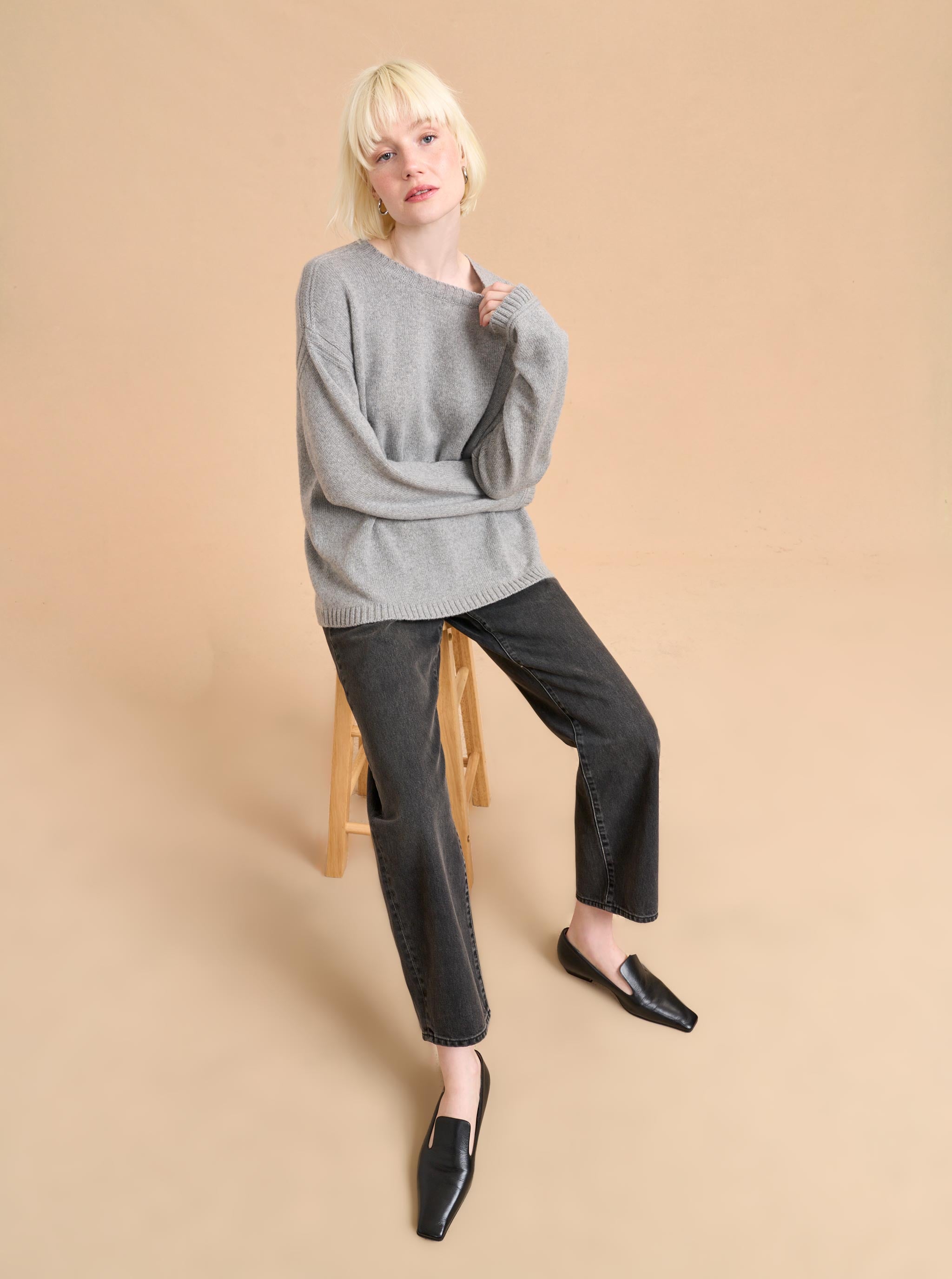 Val Sweater Xxs in Grey