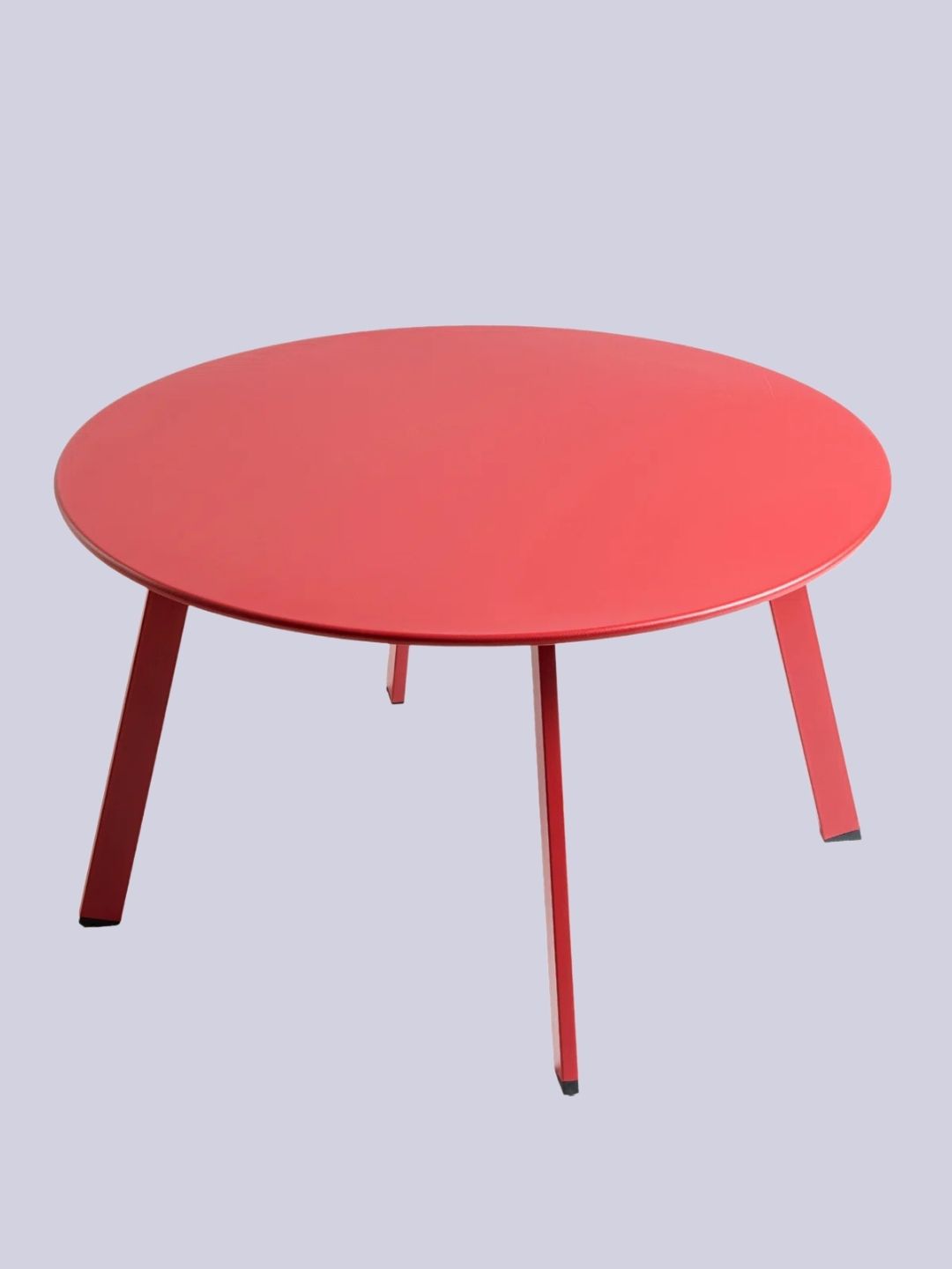 Blue Elephant, Round Metal Outdoor Coffee Table