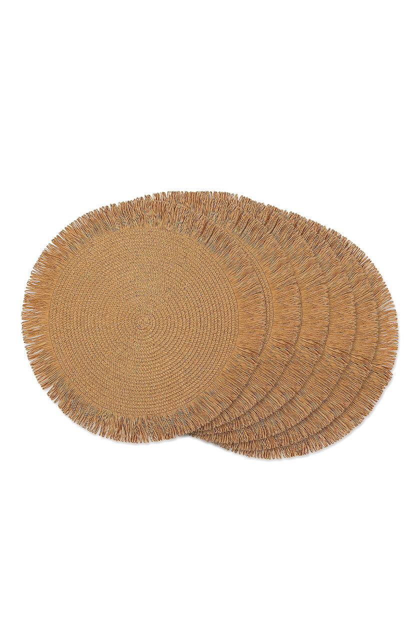 Set of jute placemats from QVC