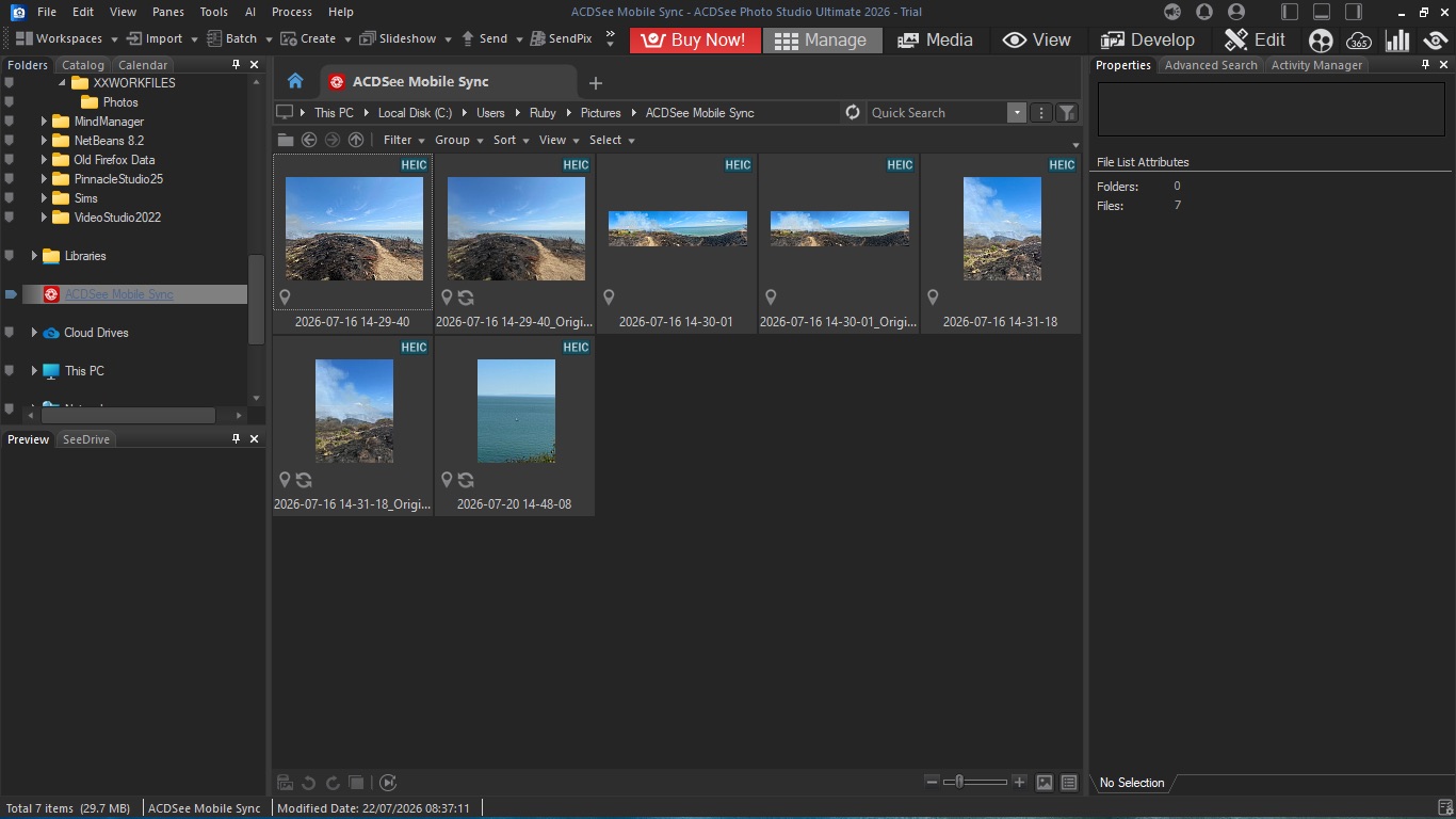 Testing out ACDSee Photo Studio Ultimate 2026 on a Windowss machine