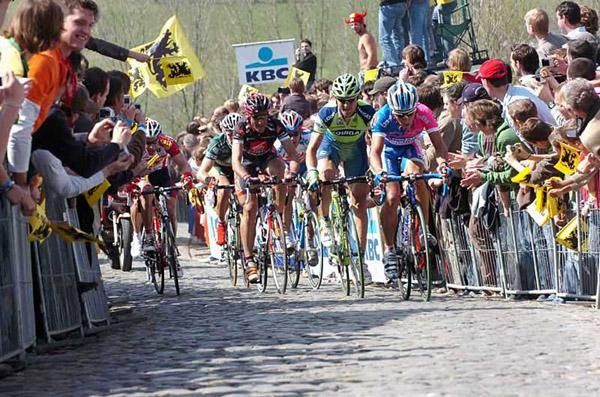 Franzoi in the early breakaway