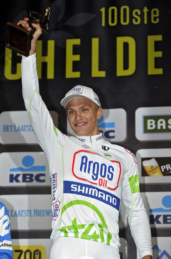 Marcel Kittel (Argos-Shimano) winner of the 2012 Scheldeprijs
