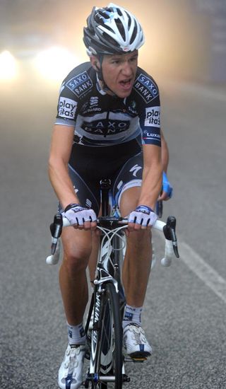 Chris Anker Sorensen solo, Giro d'Italia 2010, stage eight