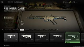 The FSS Hurricane one of the best Warzone smgs
