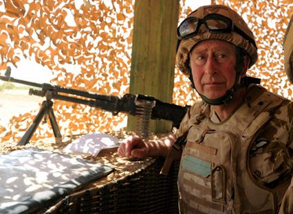 Prince Charles in Afghanistan