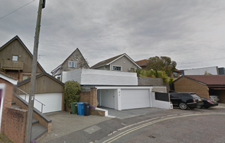 Neil Kennedy built a modern three-storey house