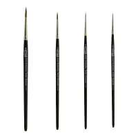 ZEM Kolinsky Sable brush set — $23 —Reasonably nice brushes to paint with