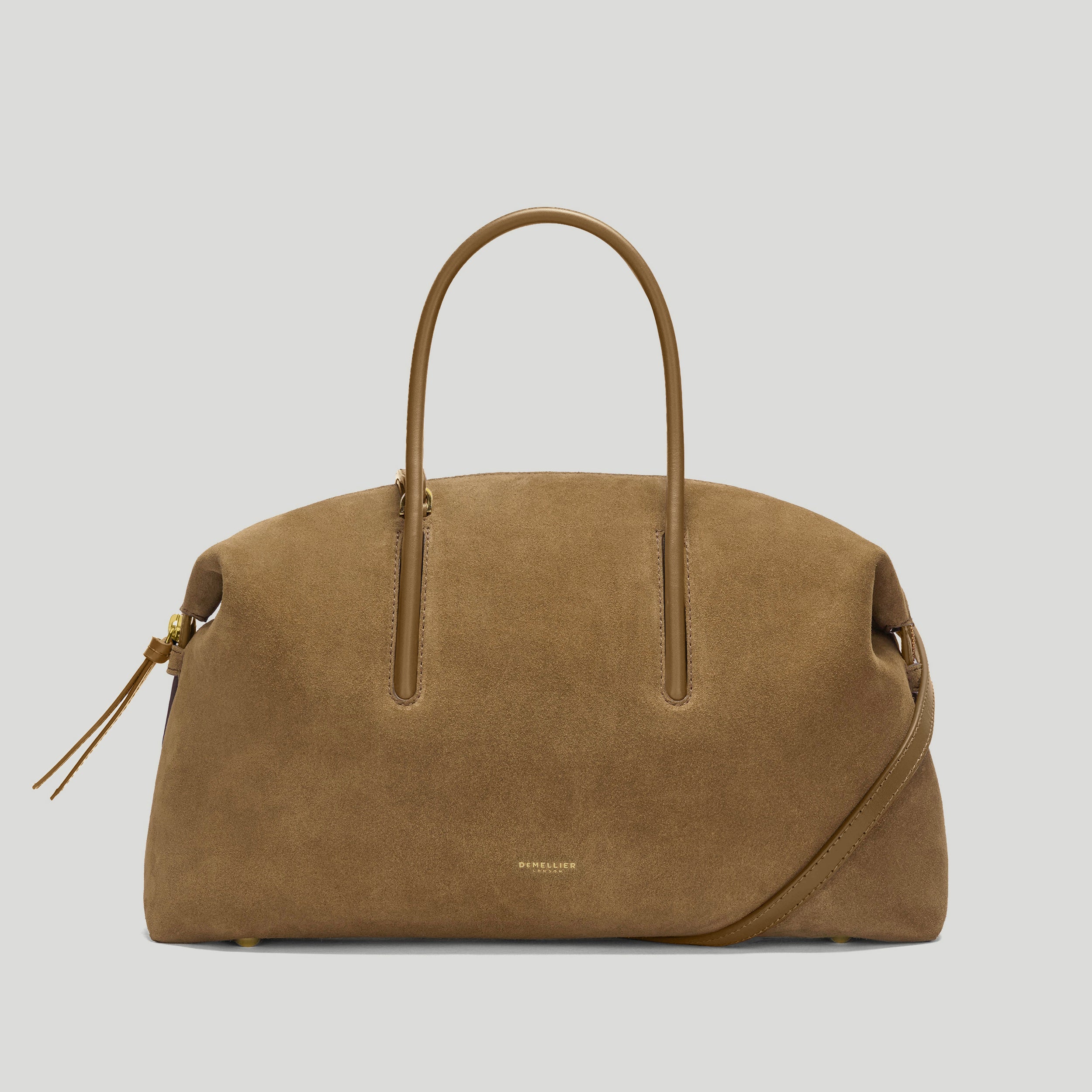 The Midi Stockholm | Tobacco Suede | Demellier