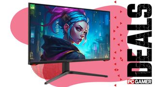 Innocn gaming monitor on a deals background