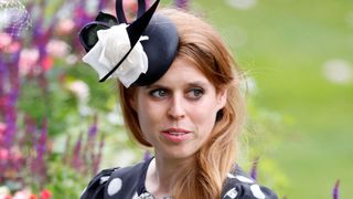Princess Beatrice attends day 5 of Royal Ascot at Ascot Racecourse on June 18