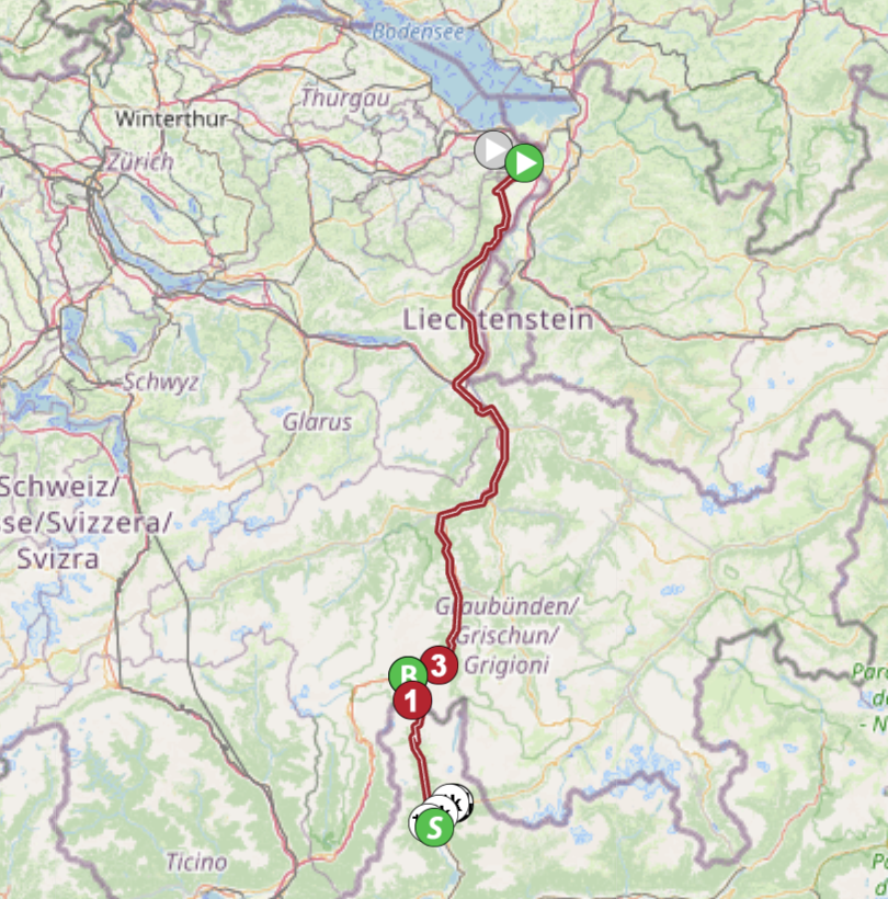2025 Tour de Suisse stage 4 route